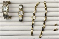 3pc Wrist Watch, Matching Bracelet