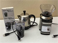 Coffee Grinders, Electric Percolator