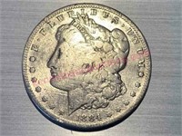 1884-S Morgan silver dollar (90% silver) #1