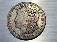 1921-S Morgan silver dollar (90% silver) #2