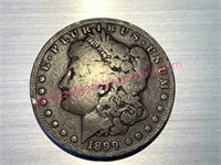 1899-O Morgan silver dollar (90% silver) #5