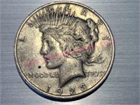 1923 Peace silver dollar (90% silver) #9