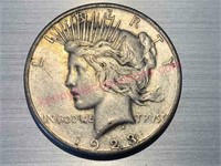 1923-S Peace silver dollar (90% silver) #10