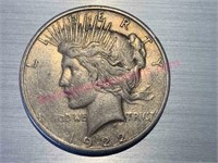 1922-S Peace silver dollar (90% silver) #16