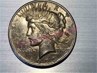 1923-S Peace silver dollar (90% silver) #18