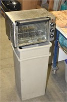 2-GARBAGE CANS & TOASTER OVEN !-EW