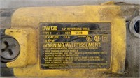 Dewalt DW130 1/2" Reversing Drill 120V  - Tested