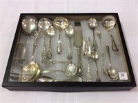 Lot of 16 Various Ornate Silver Plate Flatware