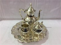 Sheridan SIlver Plate Coffee Set