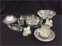 Lg. Group of Glassware Pieces Including