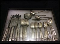 Set of Community Plate Flatware Set