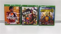 Lot of 3 NEW XBOX ONE GAMES