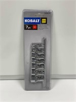 Kobalt 7pc 12point Flex Socket Set