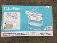 FISHER PRICE SOOTHING MOTION BASSINET