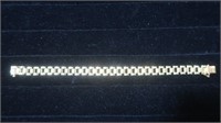 14K Bracelet 7" 12.3g