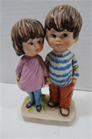 Gorham Moppets 1971, Girl & Boy 6"H