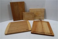 Cutting Board Lot - Largest 15" x 11.5"