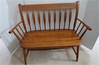 Nichols & Stone Deacon's Bench 35" x 15.5" x 32.5"