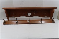 Wooden Coat Racks (Wall) 2 - 36" x 34"