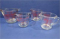 Measuring Cup Lot - Pyrex and Anchor Hocking