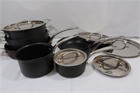 Cook Essentials - 6Qt & 5 1/2Qt Pots, 4 Qt Fry Pan