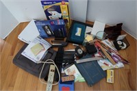 Office Lot- Briefcase, File Holder, Desk Set, More