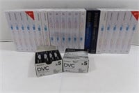 VHS Tape Lot (NIP), Sony DVS Cassettes