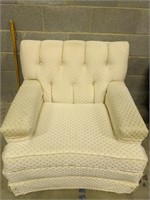 Off White Upholstered Chair