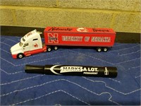 02' University Of Nebraska Model Semi Truck