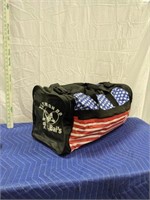 Tae Kwon Do American Flag Duffle Bag