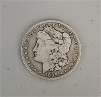 1899-O US Morgan Silver Dollar