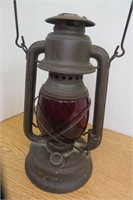 Vintage Lantern Little Supreme No 150 Red Globe