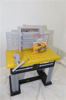 Child's Work Bench  & Tools Like New