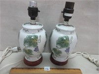 PAIR OF LOVELY RETRO TABLE LAMPS