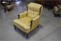 ANTIQUE UPHOLSTERED CHAIR