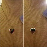 Two More Claire's Heart Necklaces