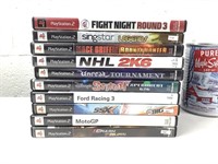 10 jeux vidéos PS2 dont Unreal Tournament -
