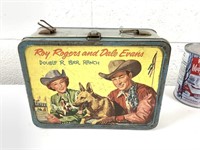 Boîte à lunch Roy Rogers&Dale Evans en métal 1957