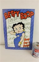 Plaque en métal Betty Boop Boop Oop a Doop!