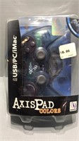 Axis pad colors