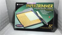Heavy duty paper trimmer