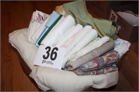 Box Lot of Bed Linens