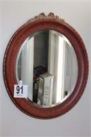 Oval Mirror 30"