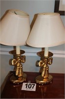 (2) Table Lamps 21"