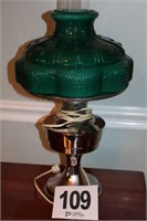 Converted Oil Lamp 23"