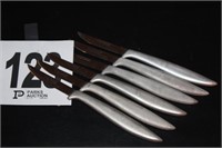Mason Jar & (6) Knives
