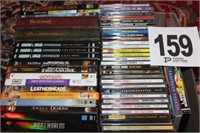 Box Lot of CD's & DVD's