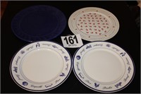 (4) Serving Plates