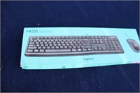 Logitech Keyboard and Mouse New