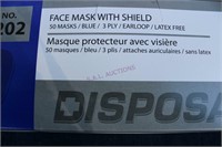 Disposable Mask with Shield